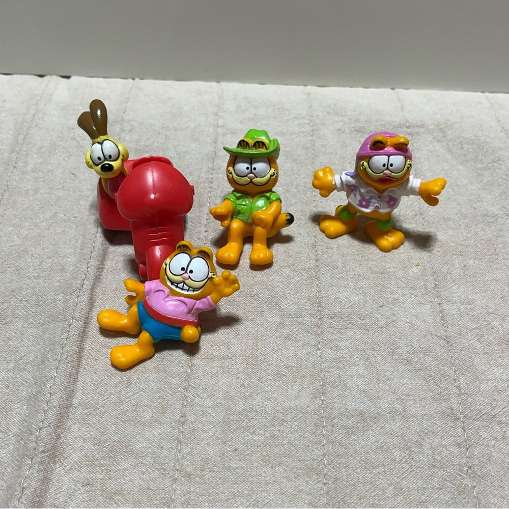 Vintage McDonald's GARFIELD Happy Meal Toys